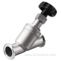 Piston type Manual Angle seat valve